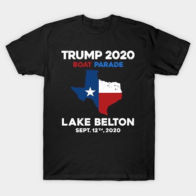 Lake Belton Boat Parade T-Shirt by snnt